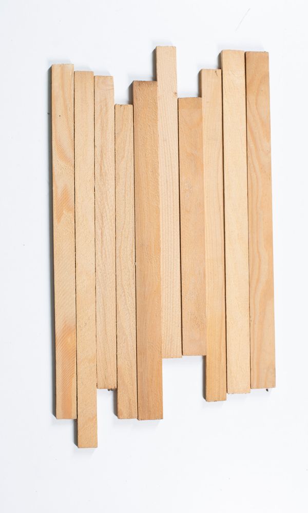 Ten bass bar blanks, spruce