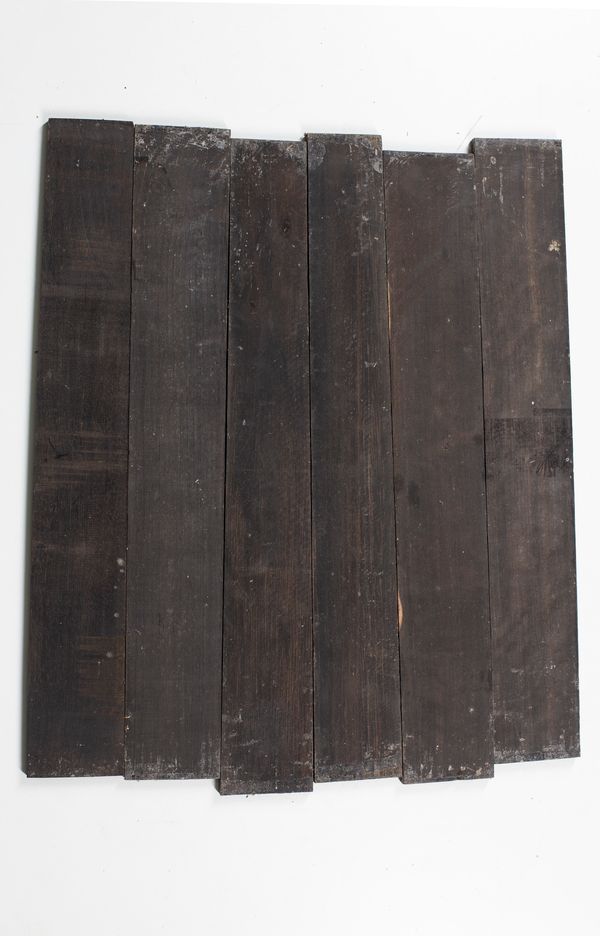 Six guitar fingerboards