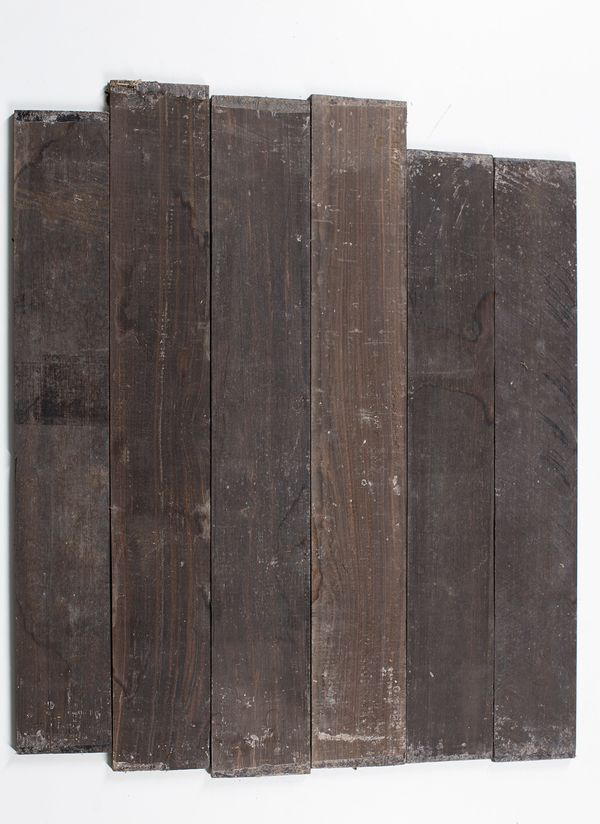 Six guitar fingerboards