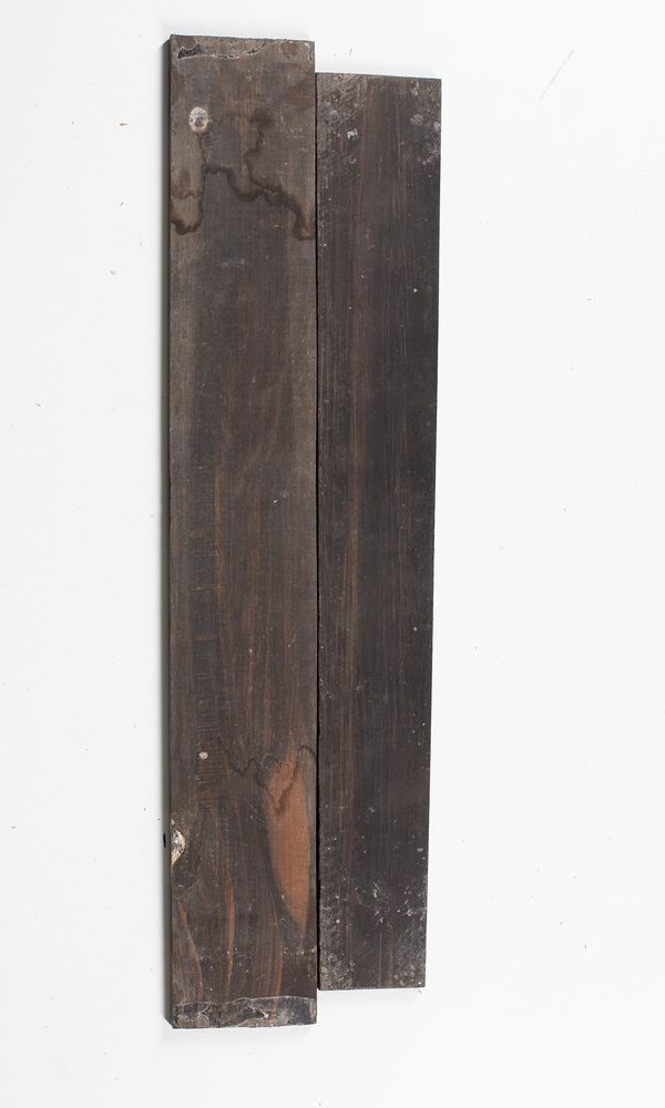 Two guitar fingerboards