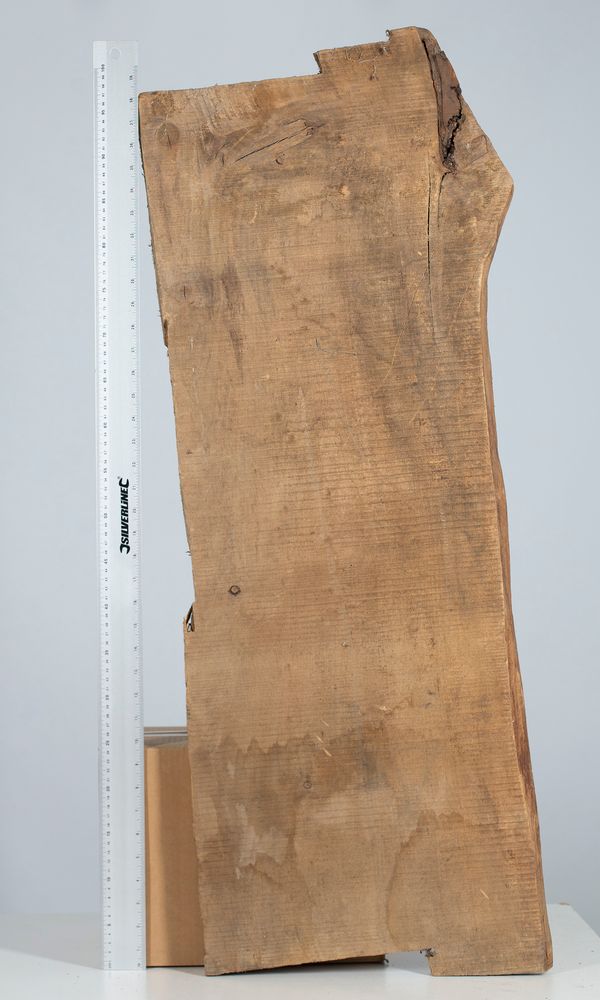 A block of wood, possibly popular