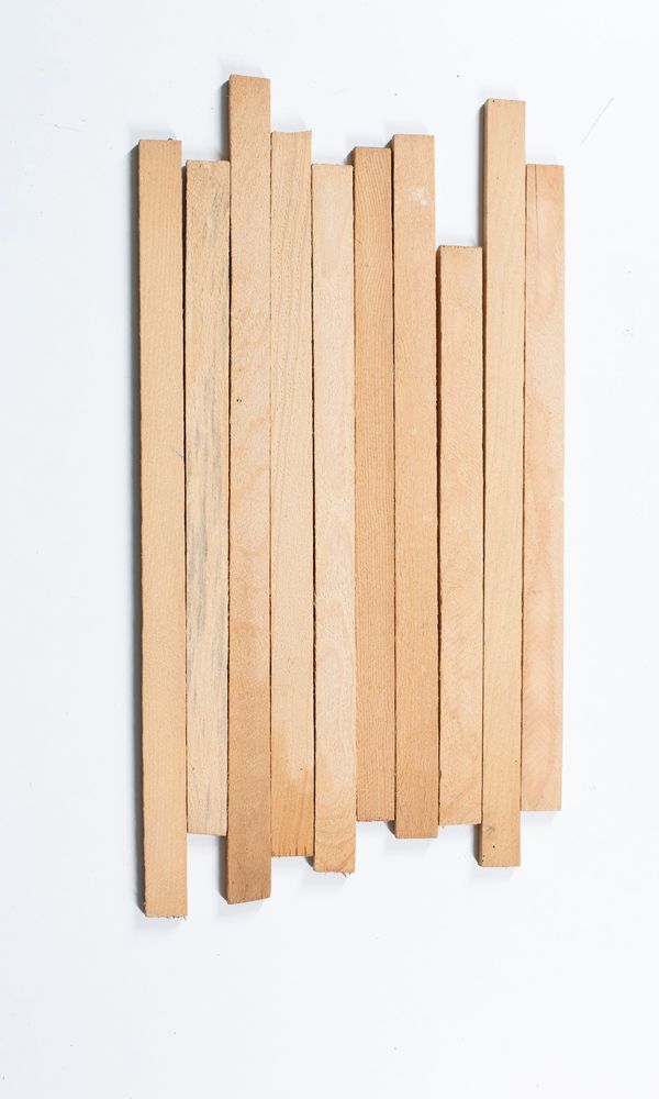 Ten bass bar blanks, spruce