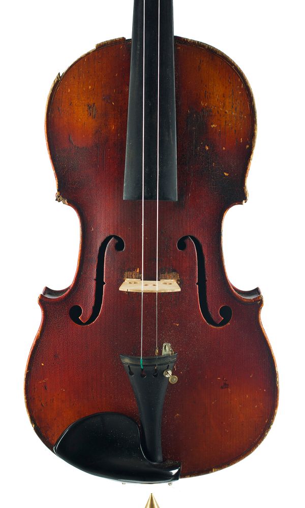 A violin, unlabelled