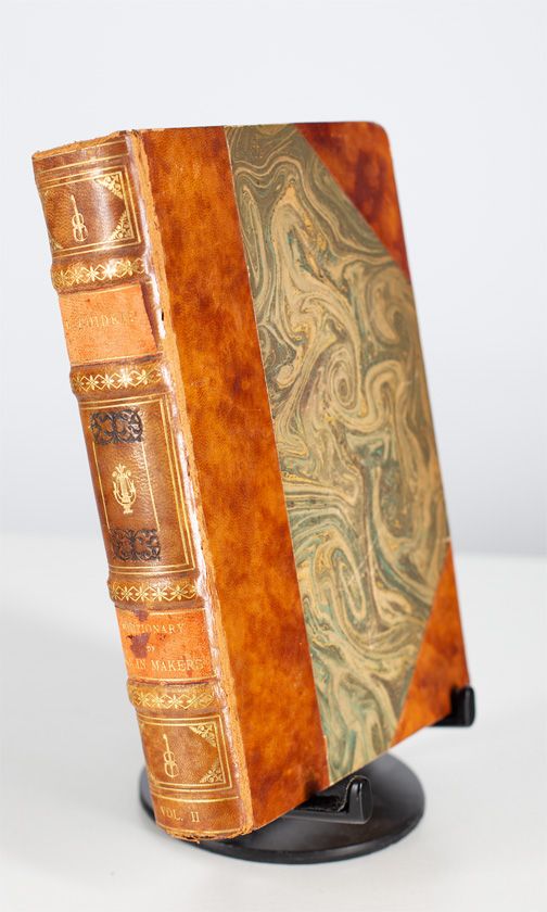 A cello bow stick, branded Chanot