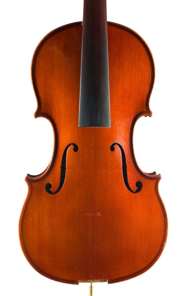 A violin, labelled Migma