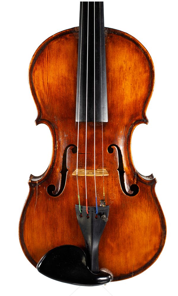 A violin, signed Daniel Morgan