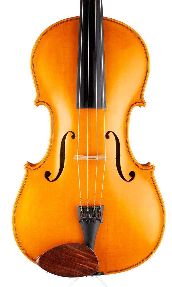 A viola, labelled A. R. Payne