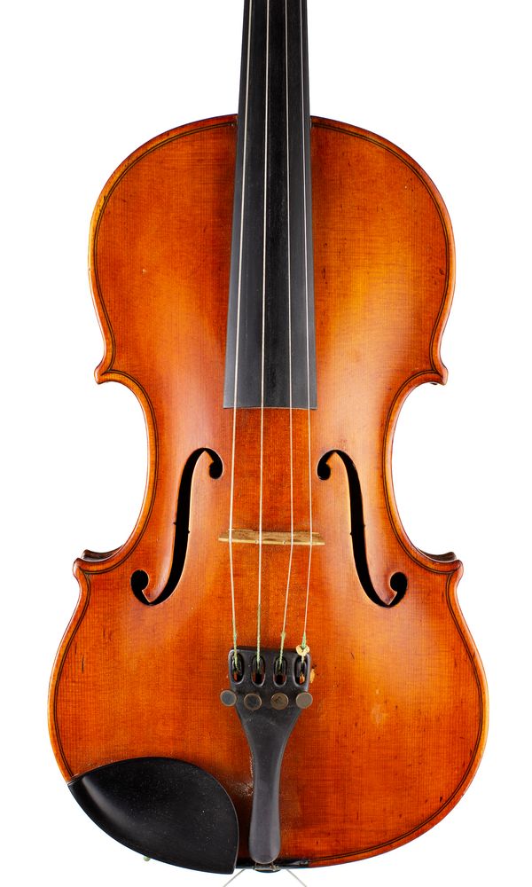 A violin, unlabelled