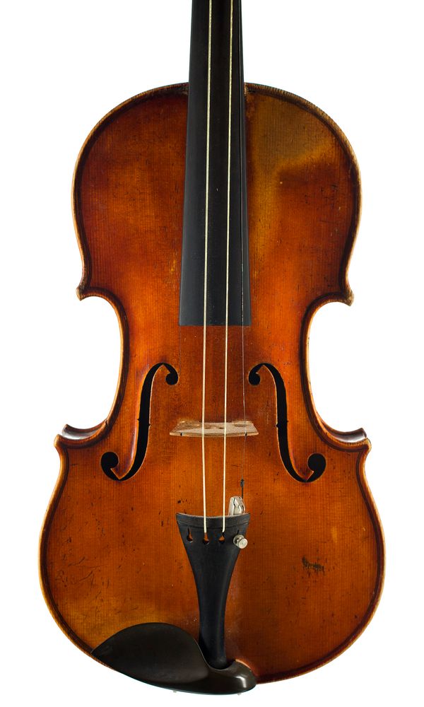 A violin, probably by E. Somny-Ouchard, Mirecourt, 1879