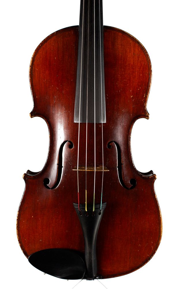 A viola, probably Mirecourt, circa 1910