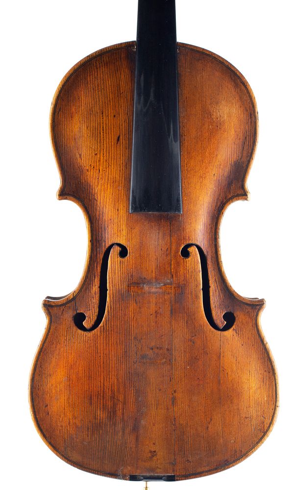 A violin, Naples, 19th Century