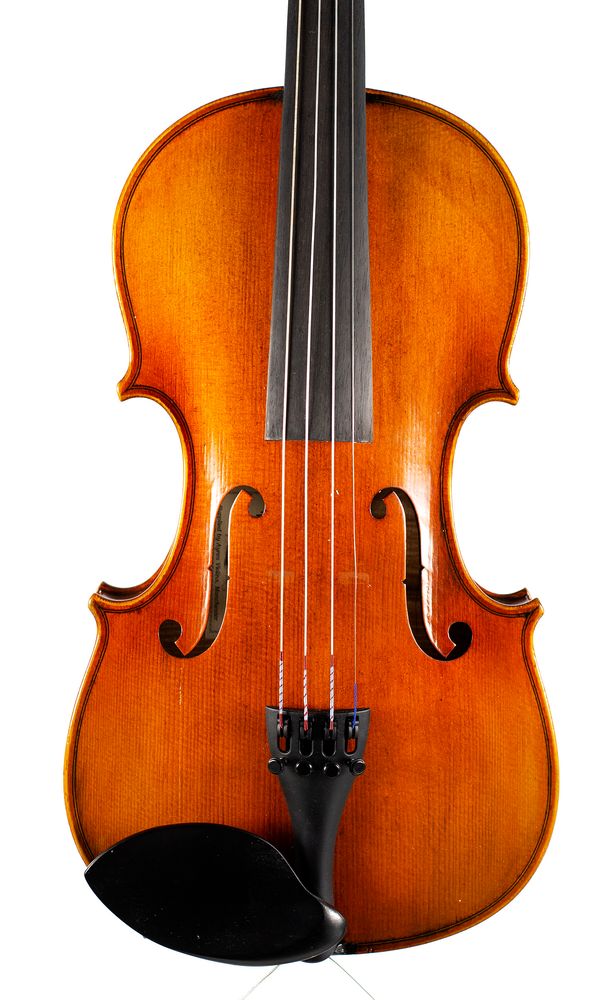 A violin, labelled Venezia Advanced