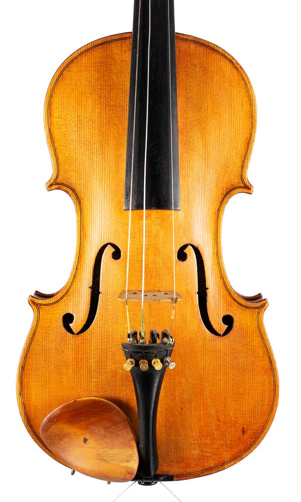 A violin, unlabelled