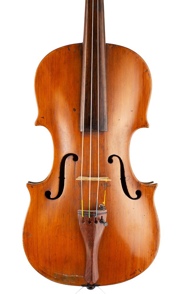 A violin, labelled Wm Roberts