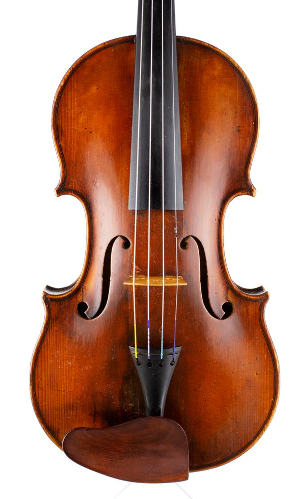 A violin, Workshop of Leon Mougenot Gauche, Mirecourt, 1904