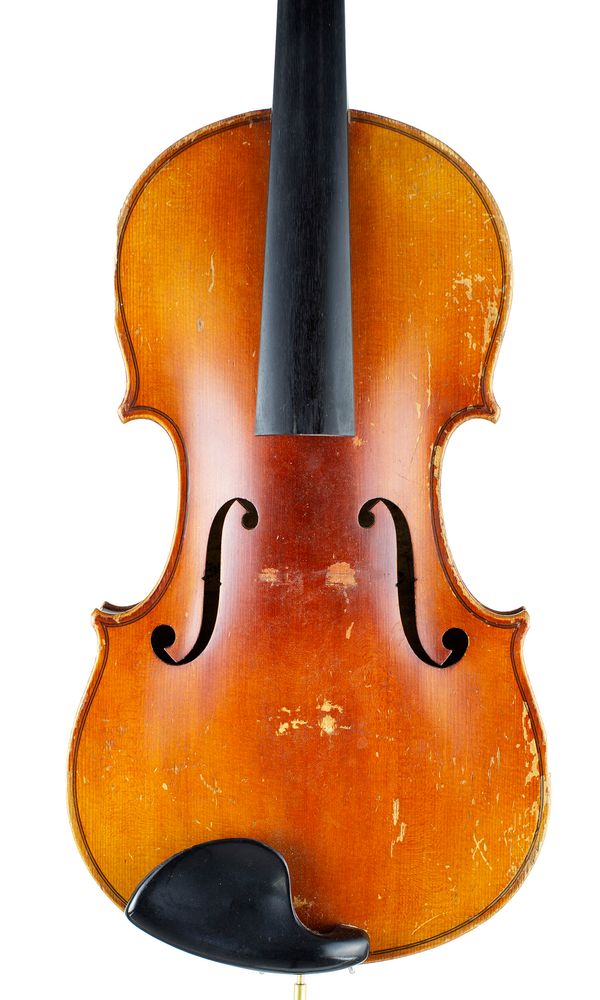 A violin, labelled JTL 6