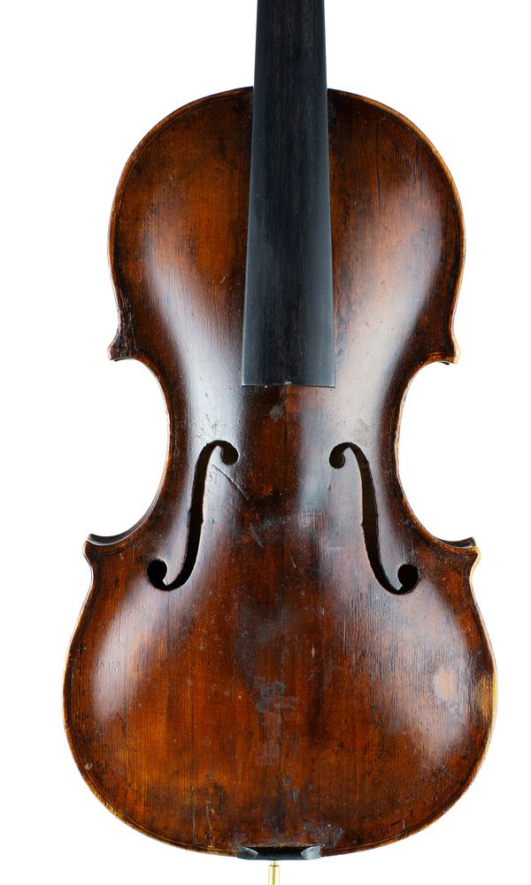 A violin, unlabelled