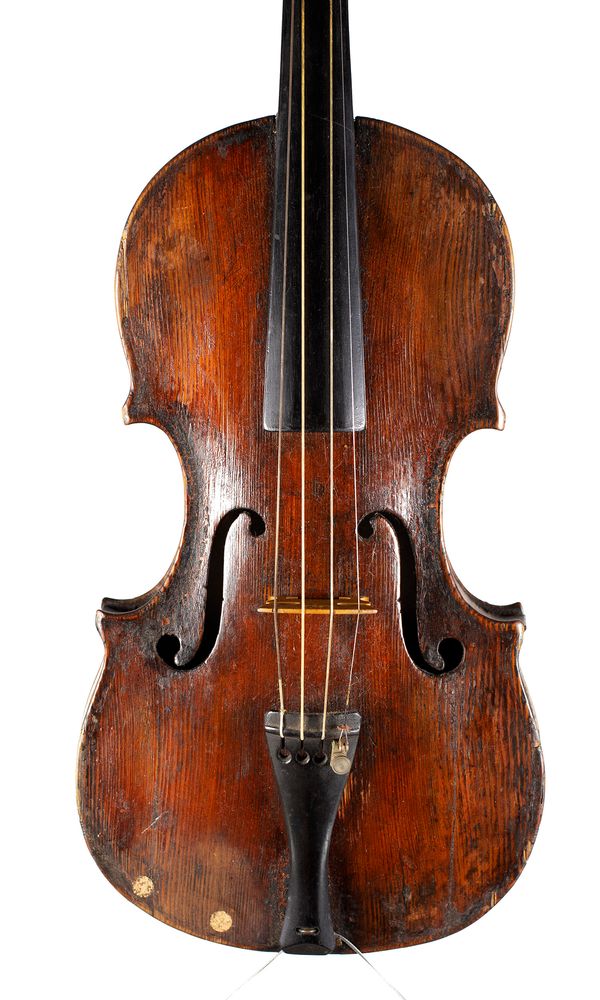 A violin, unlabelled