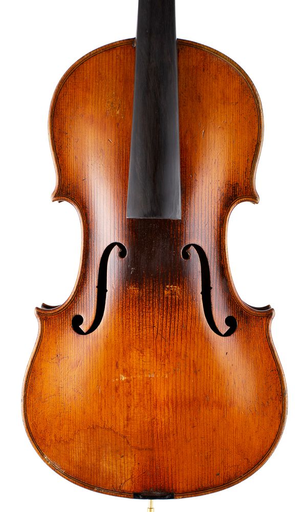 A violin, School of Caussin, circa 1910