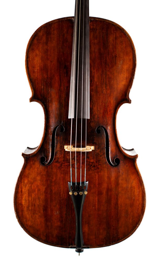 A cello, probably Bohemia, circa 1890