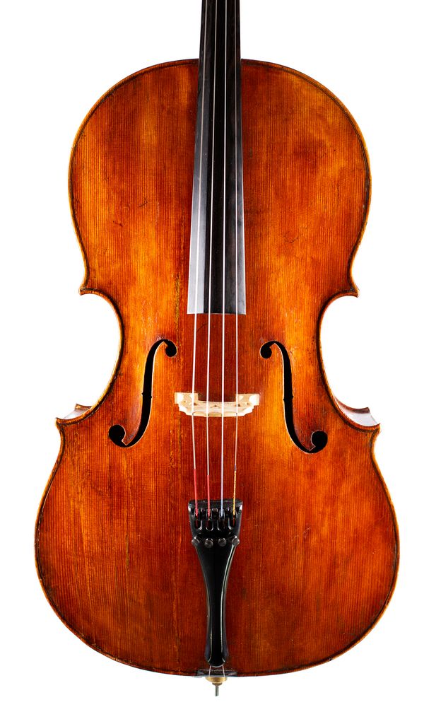 A cello, probably England, circa 1930