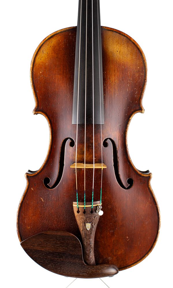 A violin by F. W. Chanot, London, 1897
