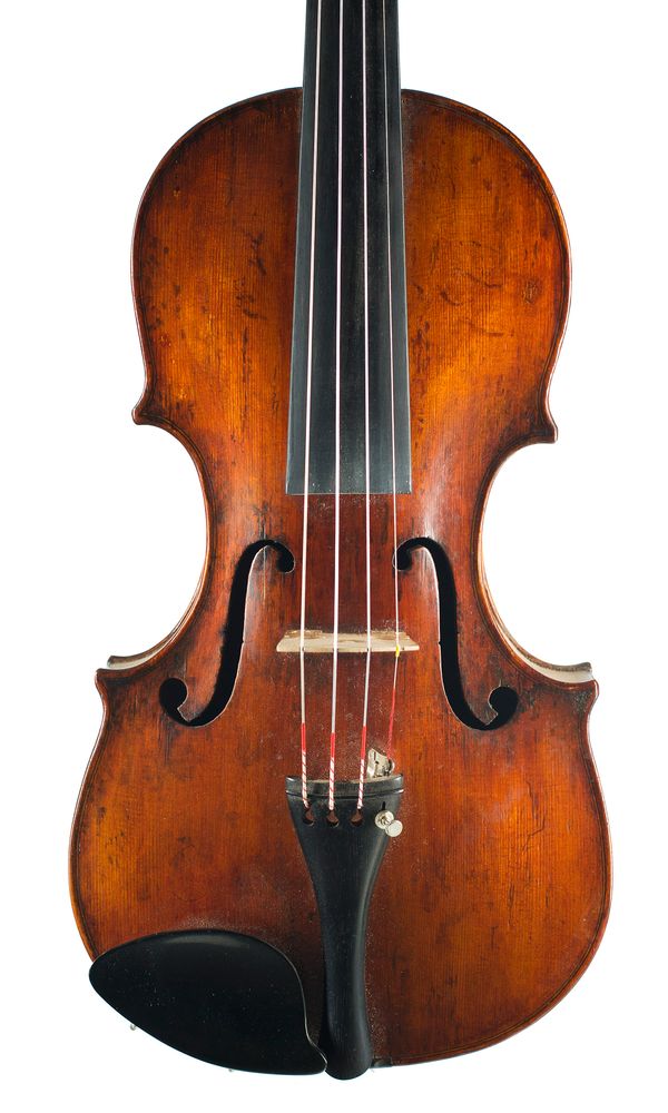 A contemporary violin, unlabelled
