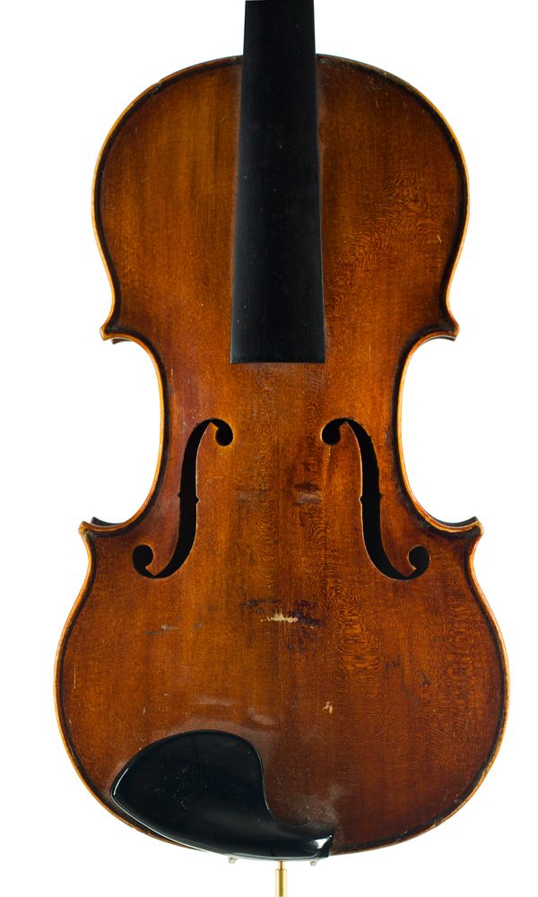 A violin, inscribed R. Addison, maker