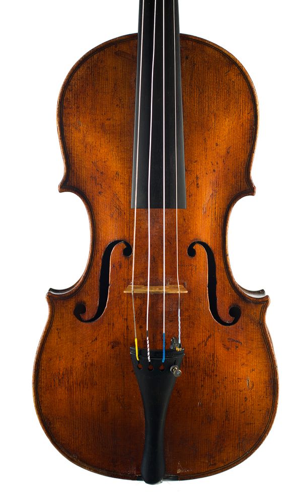 A violin, labelled Antonius Rief