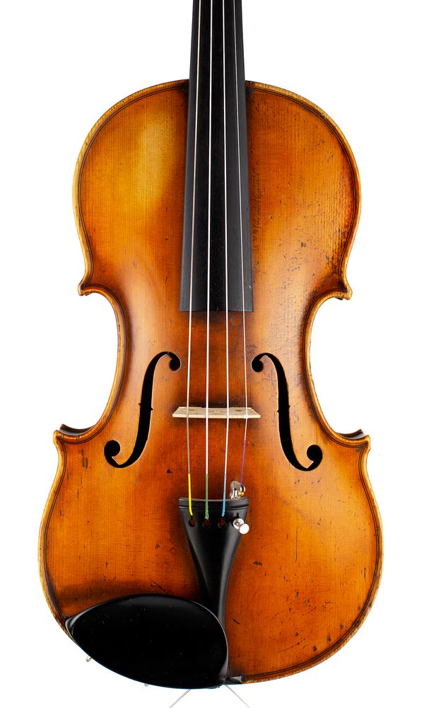 A violin by George Winterling, Hamburg, 1895