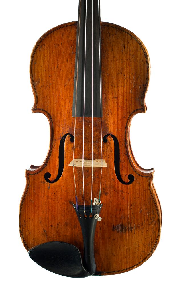 A violin, unlabelled