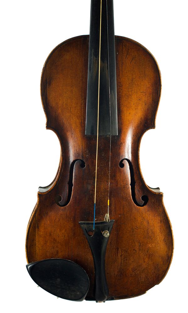 A violin labelled Joann Georg Vogler