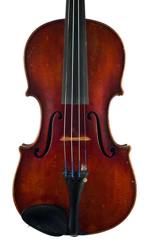 A violin labelled Joseph Guarnerius