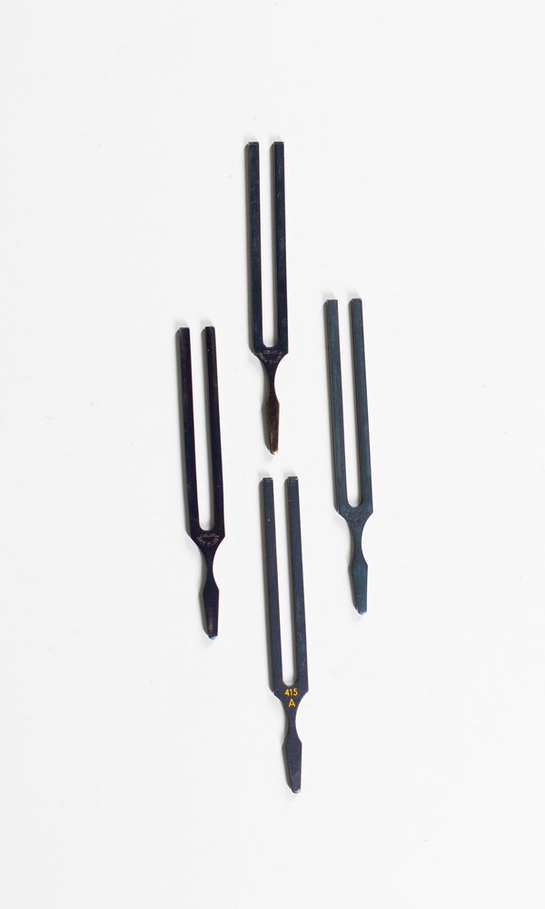 Four tuning forks