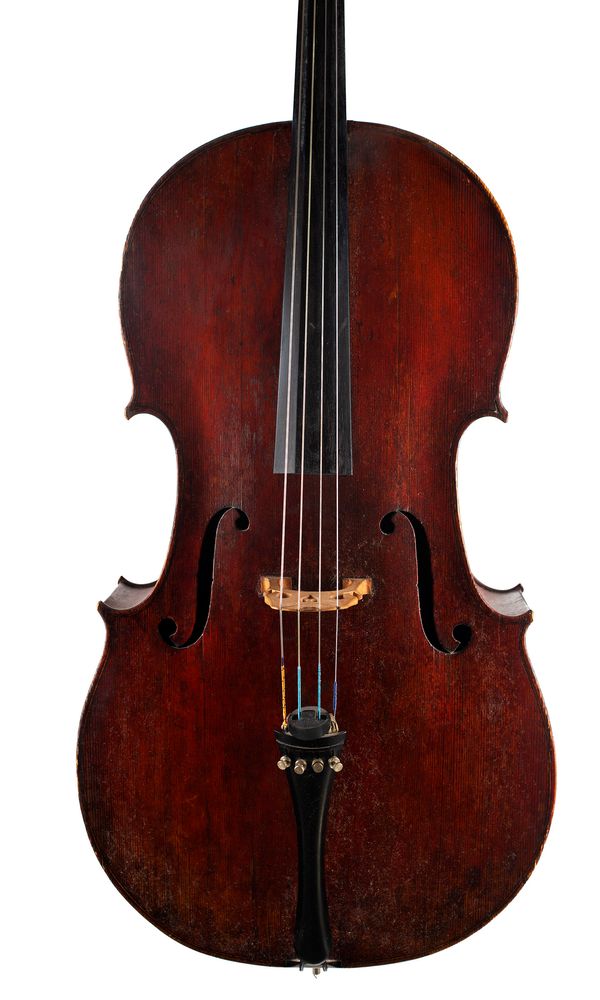 A cello, England, 18th Century