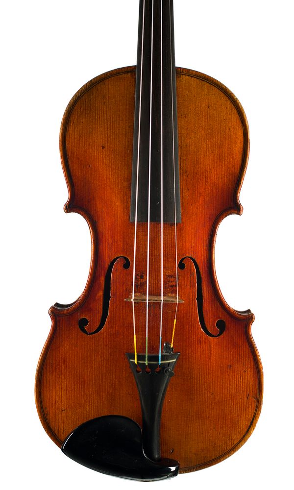 A violin, unlabelled over 100 years old