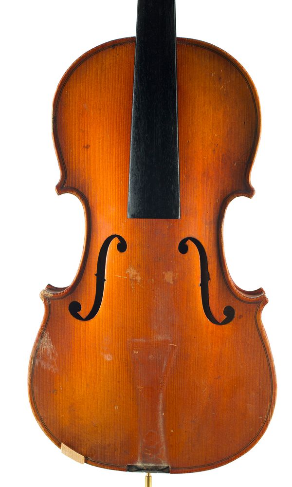 A violin, labelled copie de Antonius Stradiuarius Cremonensis