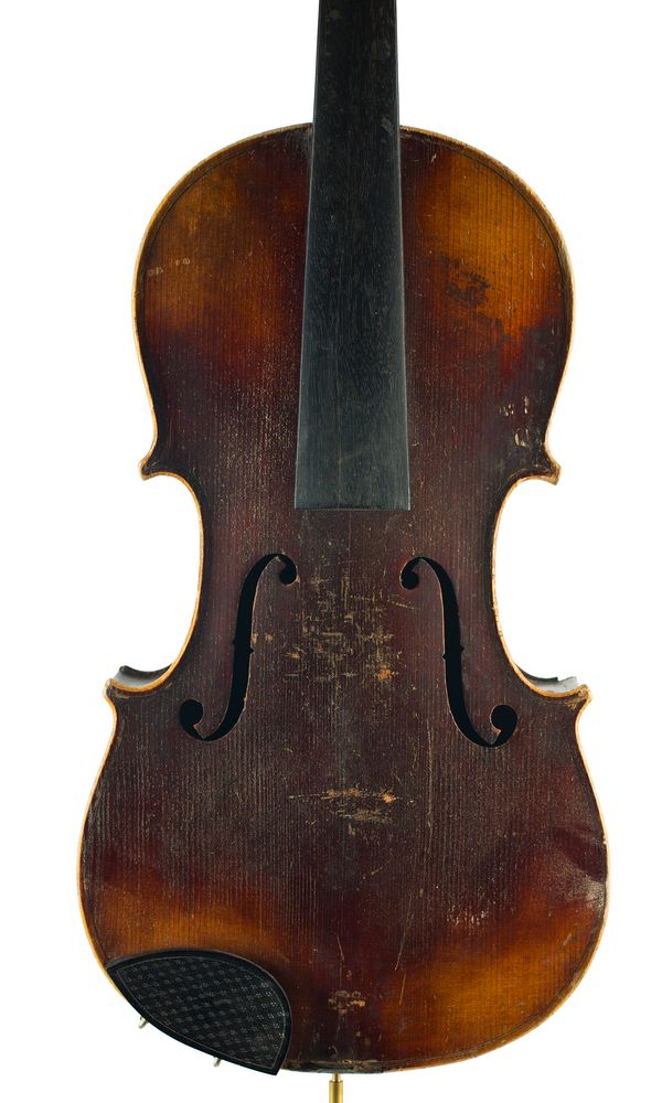 A violin, unlabelled