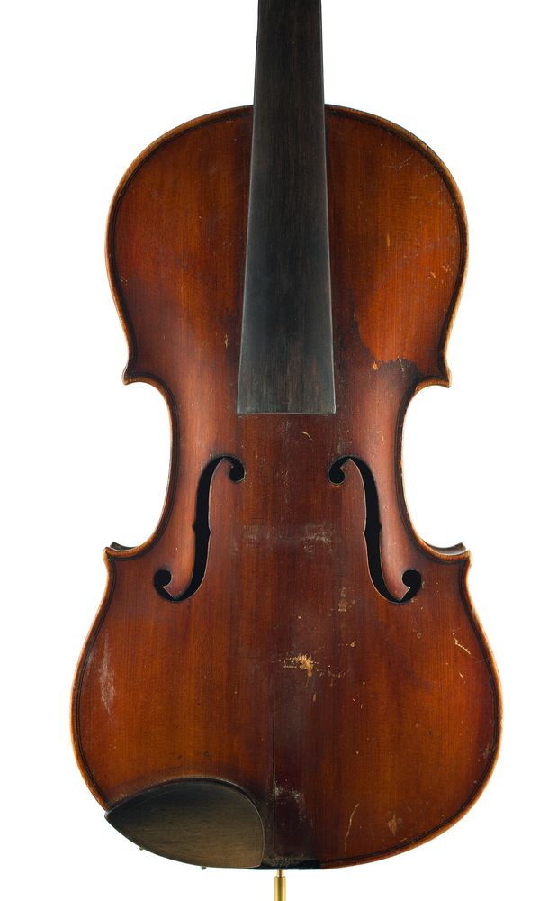 A violin, unlabelled