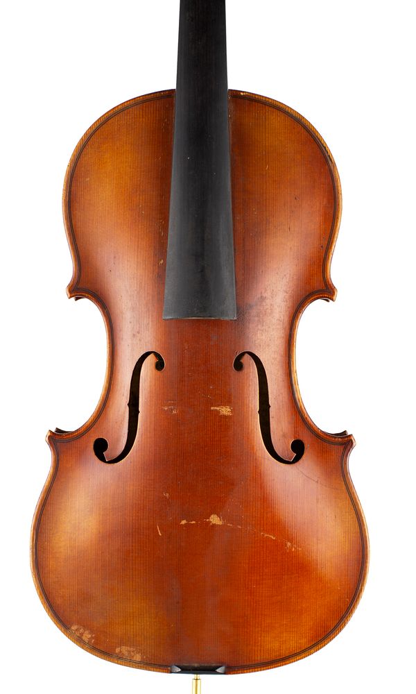 A violin, Workshop of Dieudonne, Mirecourt, 1937