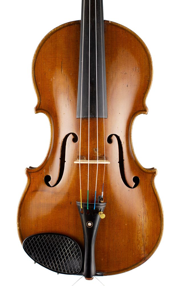 A violin, probably by J. Zazvonil, Kladno