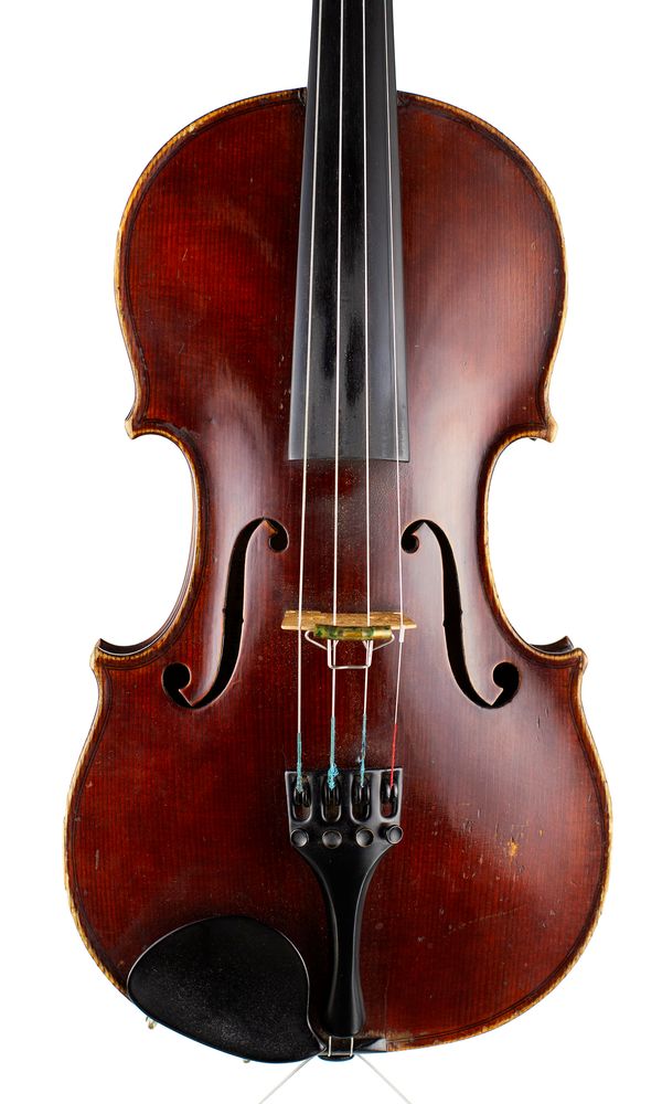 A violin by Charles Boullangier, London, 1884