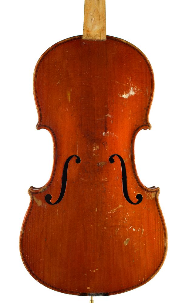 A violin, unlabelled