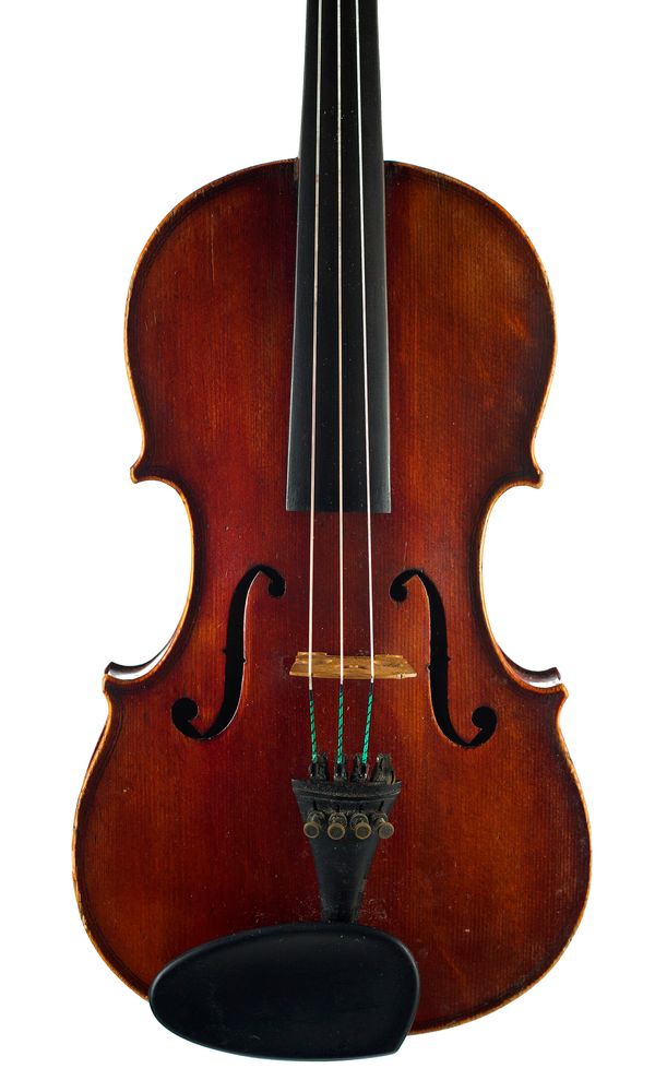 A three-quarter sized violin, Mirecourt, circa 1910