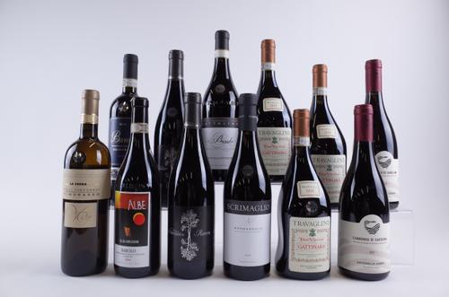 11 BOTTLES ITALIAN RED AND 1 WHITE WINE