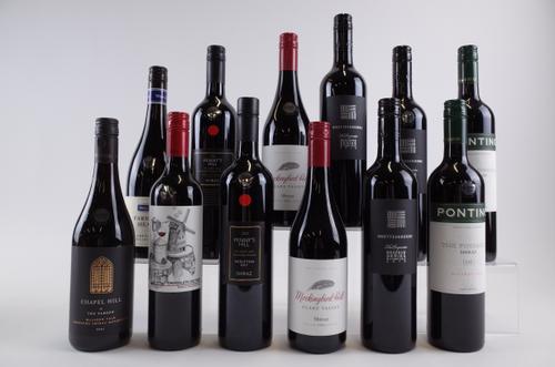 12 BOTTLES AUSTRALIAN RED WINE