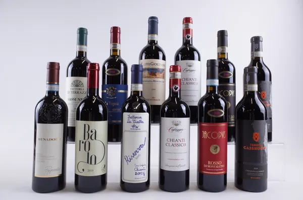 12 BOTTLES ITALIAN RED WINE