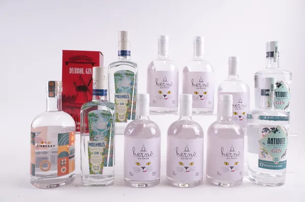 12 BOTTLES GIN