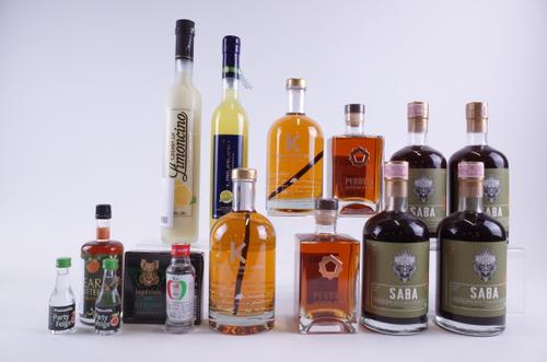 18 BOTTLES VARIOUS SPIRITS