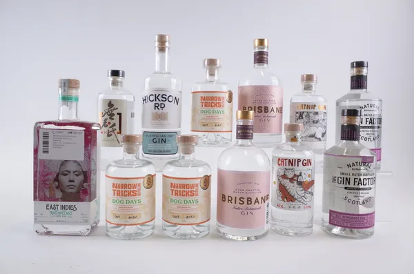 12 BOTTLES GIN